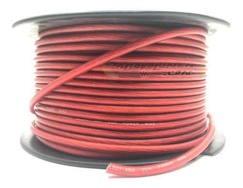 Stinger Select 8 Gauge Red Power Cable Per Meter 0