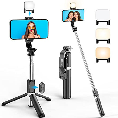 Trípode Portátil Para Teléfono Selfie Stick De 41 0