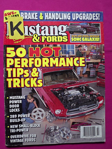 Revista Mustang And Fords, Usa Julio 1999 50 Hot Performance 0