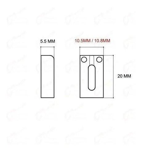 Carrinhos Saddles Aço Inox Para Ponte Tratocaster Strato 4