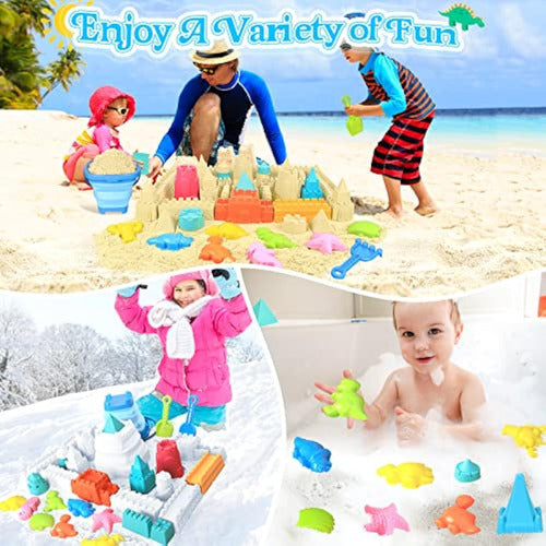 RACPANEL Foldable Beach Toys Set for Kids 5