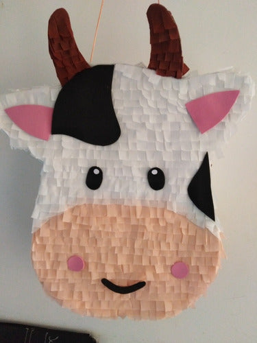 Piñata Vaca Lola Granja Infantil 1