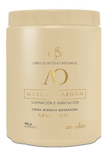 Argan Ossono Hair Mask 1kg Pack of 6 Units 1