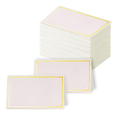 Toncoo 100pcs Tarjetas De Lugar Premium, Tarjetas De Carpa P 0