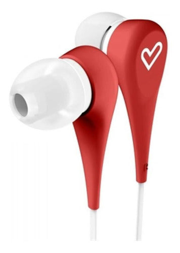 Energy Sistem Earphones Style 1+ Red - Mosca 0