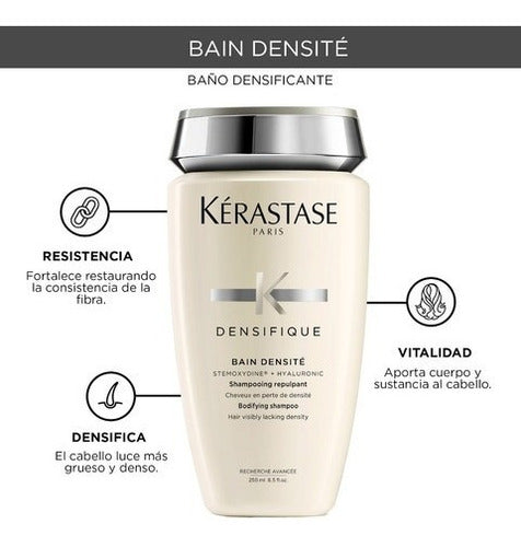 Kérastase Densite Shampoo 250ml & Conditioner 200ml Pack 1