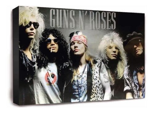 Guns And Roses - Axl Roses Y Slash - Cuadro Para Fanáticos 1