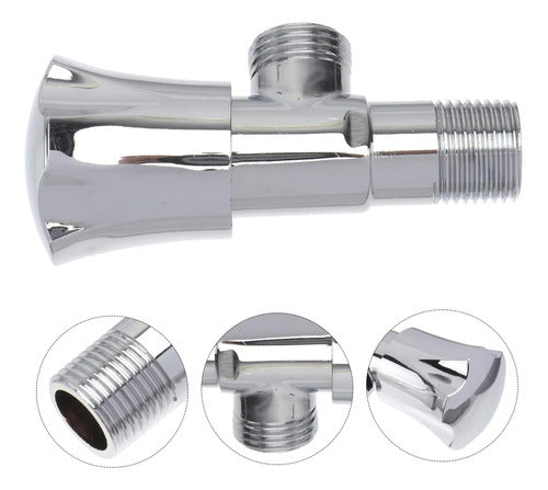 Faucet Vnt706 Angular Valve 1/2 Male Bathroom Kitchen 0