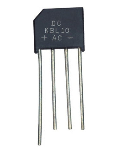 Puente Rectificador Kbl10 4a 1000v Pinies En Linea X 10 U 0