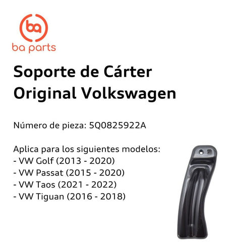 Audi Soporte De Cárter A3 2017 1