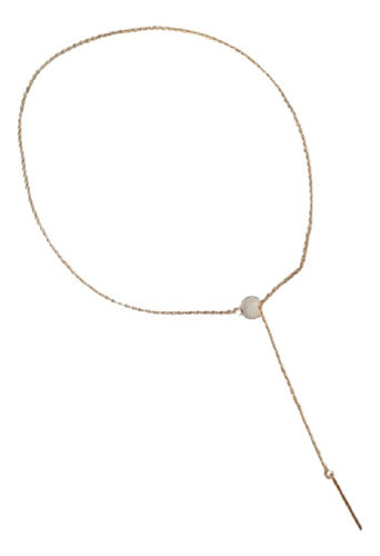 Burdah Women's Golden Pendant Necklace Nj580 0