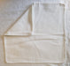 White Linen 50x50 Pillowcase with Zipper Closure 1