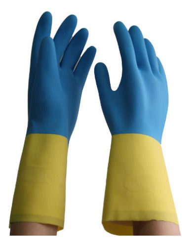 FUP Double Palm Neoprene Gloves 2 Colors - Occupational Safety 2