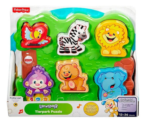 Fisher Price Rie Y Aprende Sonidos De Animales Puzzle 7