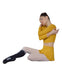 Ballet Dance Skirt Mustard Lycra Freedom 2