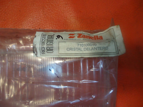 Original Zanella Cev Italy 0km Front Headlight Acrylic for Zanella 200 Rb Jr Nt 1