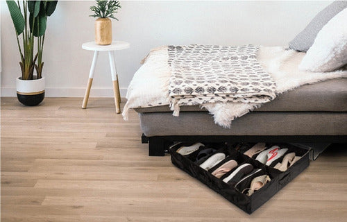 Que Paquete! Under Bed Shoe Organizer 71x56x14cm 2