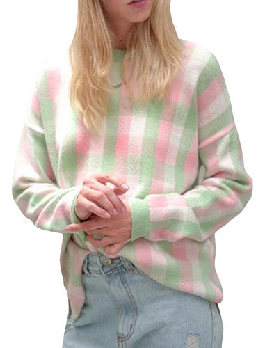 Bremer Checkered Sweater 0