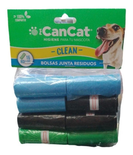 Cancat Bolsa Bolsita Sanitaria Paseo Junta Caca 16un  Perros 0