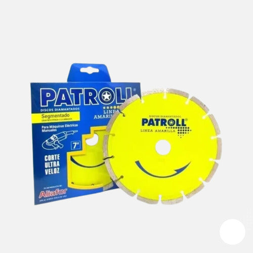 Patroll Aliafor Pack X 5 Disco Diamante Segmentado PYS4.5 Aliafor 115 2