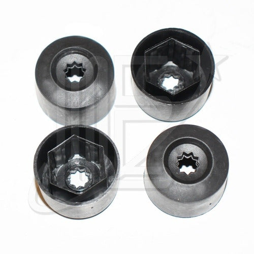 VW Wheel Bolt Cap Set Juego Capuchon Bulon De Rueda Vw Vento/Fox/Gol Trend 0