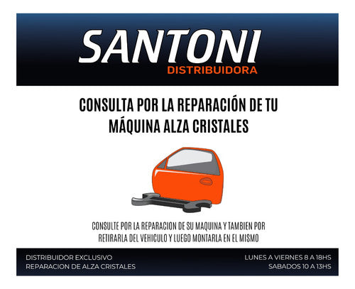 SANTONI Kit Levanta Vidrio Cristal Benz Axor 2035 2040 2044 C 2