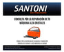 SANTONI Kit Levanta Vidrio Cristal Benz Axor 2035 2040 2044 C 2