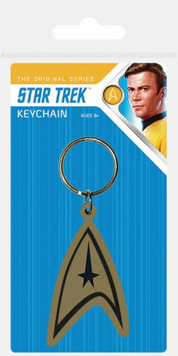 Pyramid Star Trek - Insignia - Rubber Keychain - Darkside Bros 0