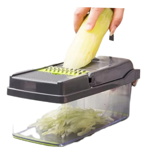 MYVIT 7-in-1 Vegetable, Fruit, and Food Slicer/Shredder (0225) 0