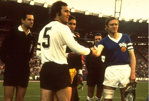 Germany 1974 World Cup Beckenbauer - Muller Retro T-Shirt 5