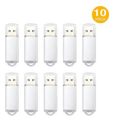 10lot 2gb Usb 2.0 Pen Drive Metal Palos Pulgar Usb Flash Dri 1