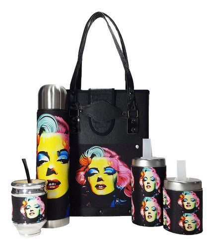 Marbry Shop Set Matero Equipo Kit De Mate, Marilyn Monroe 0