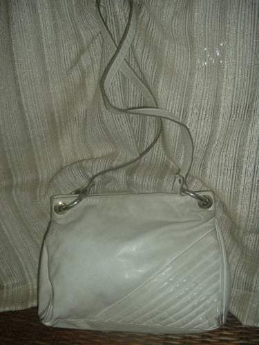 Cartera Cuero Beige 0