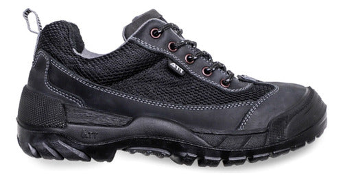 AT&T Santa Fe Black Safety Shoes with Steel Toe 0