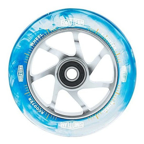 Fomo Team Pro Stunt Scooter Wheels 100mm Watercolor Effect - 2 Pack 1