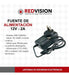 Pack of 10 Switching Power Supply Chargers 12V-2A - CCTV - Redvision 1