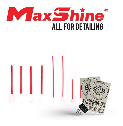 Max Shine | Detailing Swabs Kit | Hisopos / Pincel Detallado 1