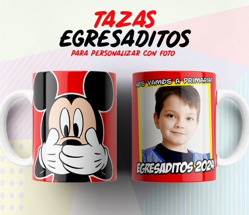 Imprimi Kits Plantillas Tazas Egresaditos 2023 Diseños Foto Sublimar #2 5