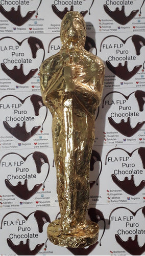 FLA FLP Puro Chocolate Oscar Trophy Chocolate Souvenir 1