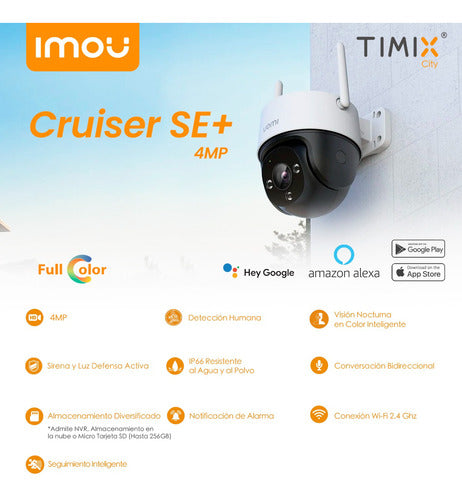 Imou WiFi IP Security Camera Outdoor Motorized Cruiser SE+ 1