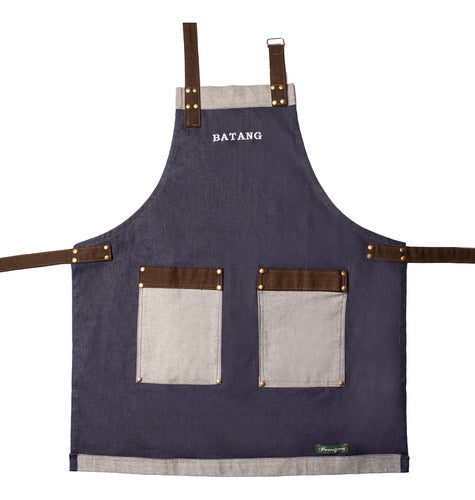 Batang Premium Jean Fabric Grilling Apron 0