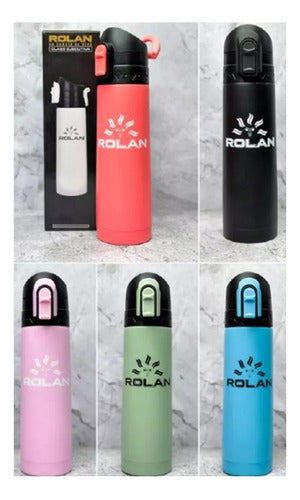 Rolan 500ml Sport Thermal Bottle - Stainless Steel Vacuum Flask 16