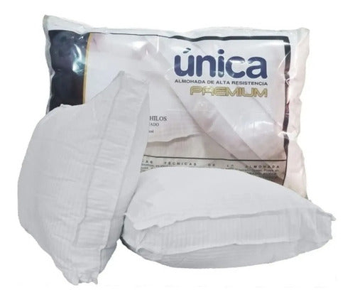 Unica Combo X 2 Almohadas Premium -Con Memoria- Alta Resistencia 0