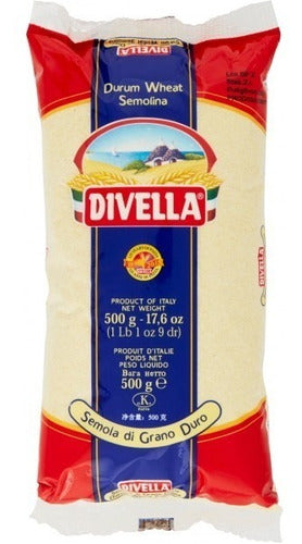 Divella Semola Di Grano Duro 500g 100% Italian Grain 0