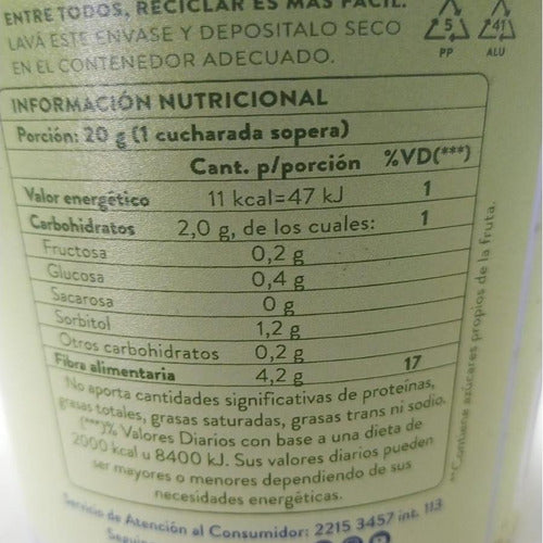 Mermelada De Frutilla 0% Azucar Los Nietitos X400 Gramos 1