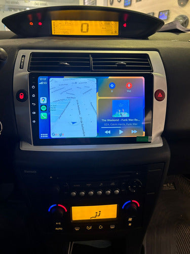 Multimedia 9 Android 12 2gb Citroen C4  Wifi Gps Cámara Rev 3
