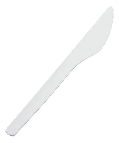 Pack of 50 - Disposable Plastic Knives 0