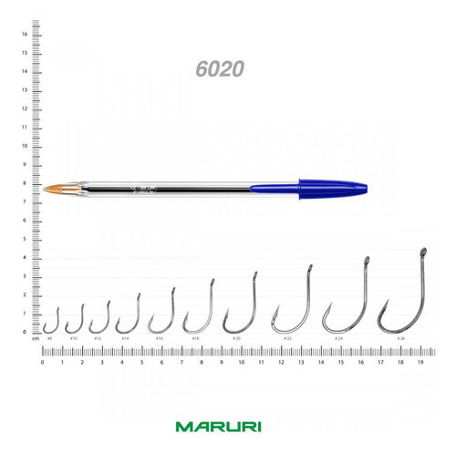 Anzuelo Maruseigo N° 14 - 10 Unidades 1