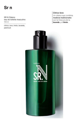 Perfume Sr N Clásico 100ml Natura 1