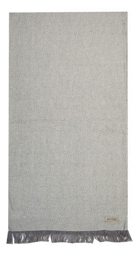 Huitrú Camino Mesa Algodón Decorativo 125x35 Paisana Plain Huitrú 6